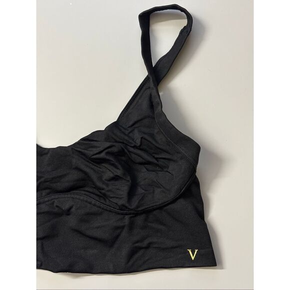 Victoria's Secret Women’s Black Bralette Bra Size Medium stretchy - Picture 3 of 8